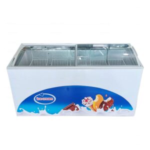 فریزر صندوقی 400 و 500 لیتری درب شیشه ای فروشگاهی در فروشگاه آرسین تجهیز لامرد
